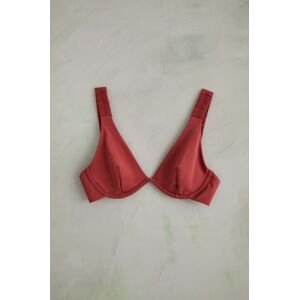 women'secret bikini felső piros, merevített kosaras