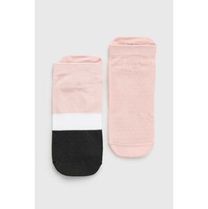 4F zokni rózsaszín, női