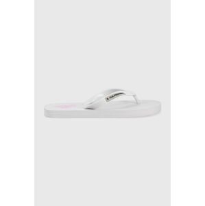 U.S. Polo Assn. flip-flop fehér, női, lapos talpú