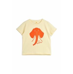 Mini Rodini gyerek póló narancssárga, nyomott mintás