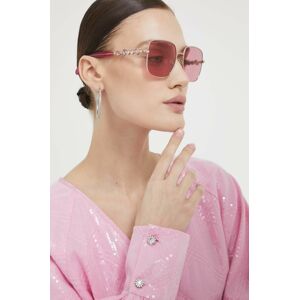 Swarovski napszemüveg rózsaszín, női