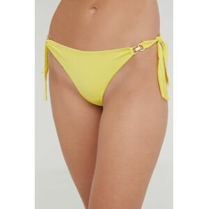 Twinset bikini felső sárga, enyhén merevített kosaras