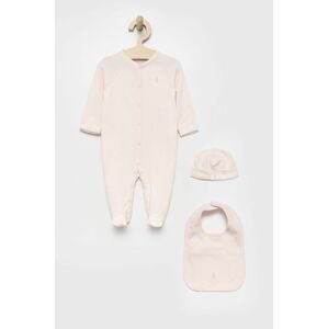 Polo Ralph Lauren baba szett rózsaszín