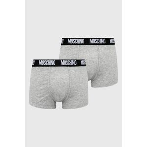 Moschino Underwear boxeralsó (2 db) szürke, férfi