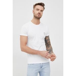 Versace t-shirt fehér, férfi, nyomott mintás
