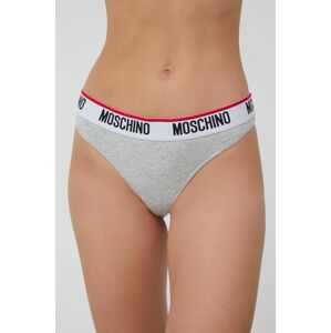 Moschino Underwear tanga szürke