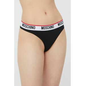 Moschino Underwear tanga fekete