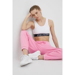 Calvin Klein Performance melegítőnadrág Ck Essentials rózsaszín, női, sima