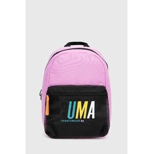 Puma hátizsák 78753 rózsaszín, női, kis, mintás