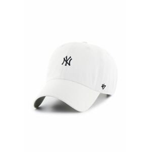 47brand sapka New York Yankees fehér, nyomott mintás