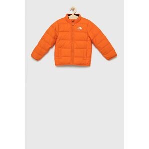 The North Face gyerek kifordítható pehelykabát narancssárga