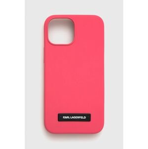 Karl Lagerfeld telefon tok Iphone 13 Mini 5,4 rózsaszín