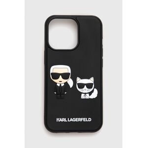 Karl Lagerfeld telefon tok Iphone 13 Pro / 13 6,1 fekete