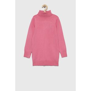 Guess gyerek pulóver rózsaszín, könnyű