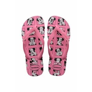 Havaianas flip-flop Top Disney rózsaszín, női, lapos talpú