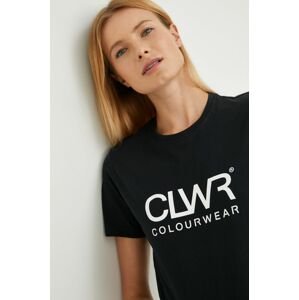 Colourwear pamut póló fekete