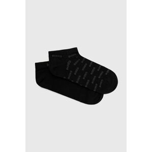 BOSS zokni (2 pár) fekete, férfi