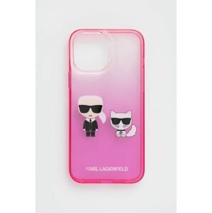 Karl Lagerfeld telefon tok Iphone 13 Pro Max 6,7'' rózsaszín