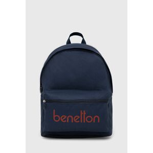 United Colors of Benetton gyerek hátizsák sötétkék, nagy, mintás