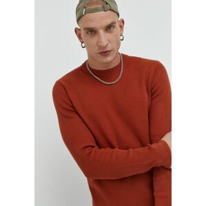 Only & Sons pulóver férfi, narancssárga