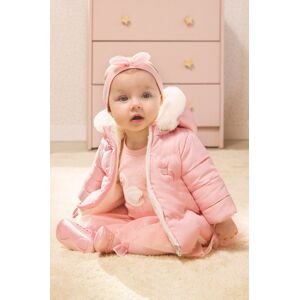 Mayoral Newborn csecsemő kabát rózsaszín