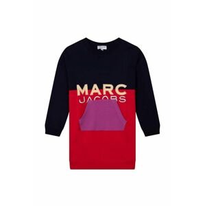 Marc Jacobs gyerek pamutruha piros, mini, egyenes