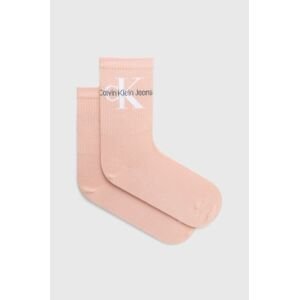 Calvin Klein Jeans zokni rózsaszín, női