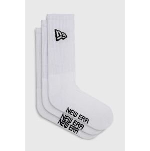 New Era zokni (3 pár) fehér