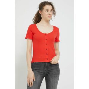 Cross Jeans t-shirt női, piros