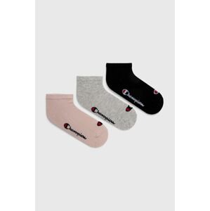 Champion zokni (3 pár) rózsaszín