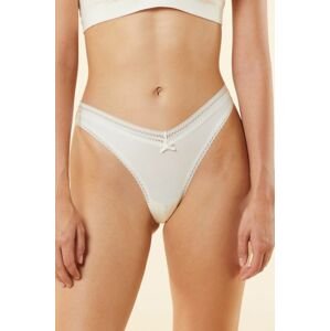 Etam tanga Power - Tanga V-shape - Blanc fehér