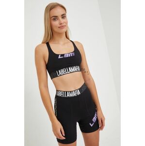 LaBellaMafia edzős top és rövidnadrág Cycling fekete, női