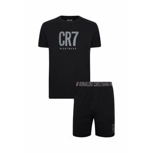 CR7 Cristiano Ronaldo pizsama fekete, férfi
