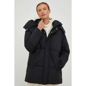 Outhorn rövid kabát női, fekete, téli
