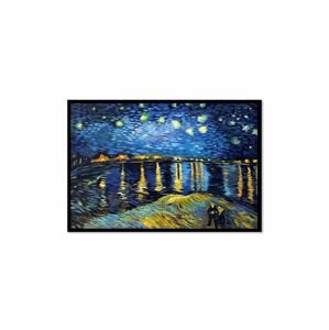 olajfestmény (Vincent van Gogh: Starry Night Over the Rhone)