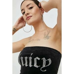 Juicy Couture top Babey női, fekete