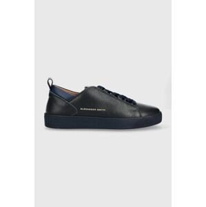 Alexander Smith bőr sportcipő Oxford sötétkék