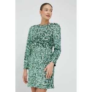 Selected Femme ruha zöld, mini, testhezálló