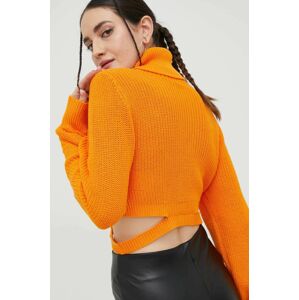 Noisy May pulóver , női, narancssárga