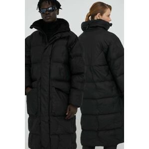 Rains rövid kabát 15020 Block Puffer Coat fekete, téli