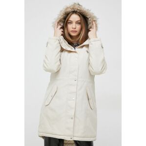 Vero Moda rövid kabát női, bézs, téli