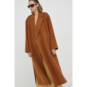 By Malene Birger gyapjúkabát Ayvian barna, átmeneti, oversize