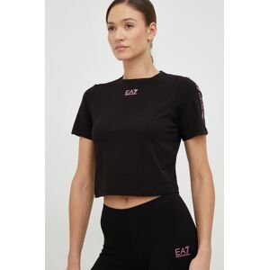 EA7 Emporio Armani t-shirt női, fekete