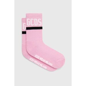 GCDS zokni rózsaszín, női