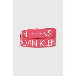 Calvin Klein Jeans gyerek öv rózsaszín