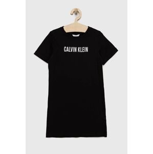 Calvin Klein Jeans pamut strandruha fekete
