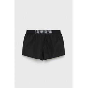 Calvin Klein Jeans gyerek strandrövidnadrág fekete