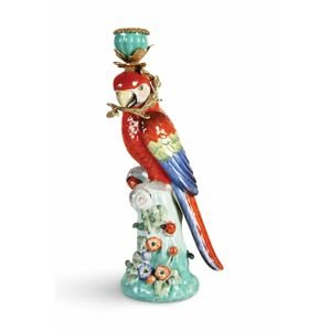 &k amsterdam dekoratív gyertyatartó Parrot