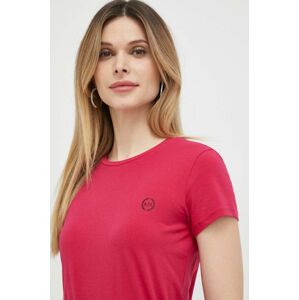 Armani Exchange t-shirt női, rózsaszín