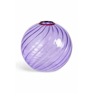 &k amsterdam dekor váza Spiral Purple